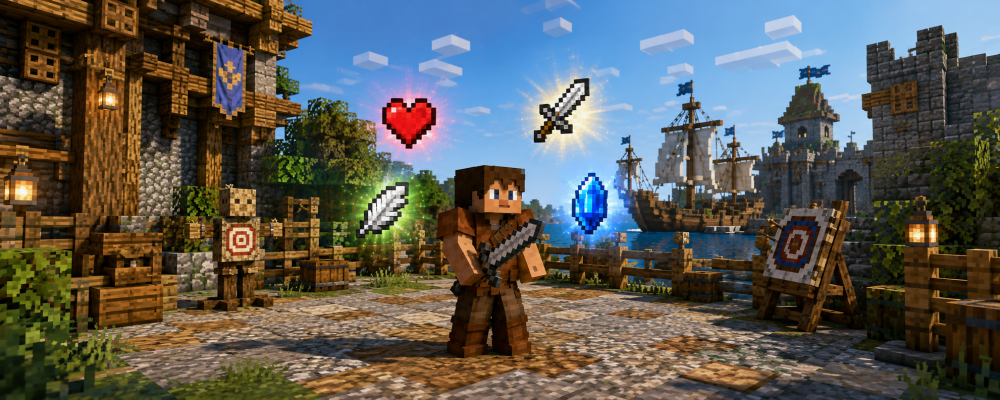 Minecraftová ilustrace: Vlastnosti